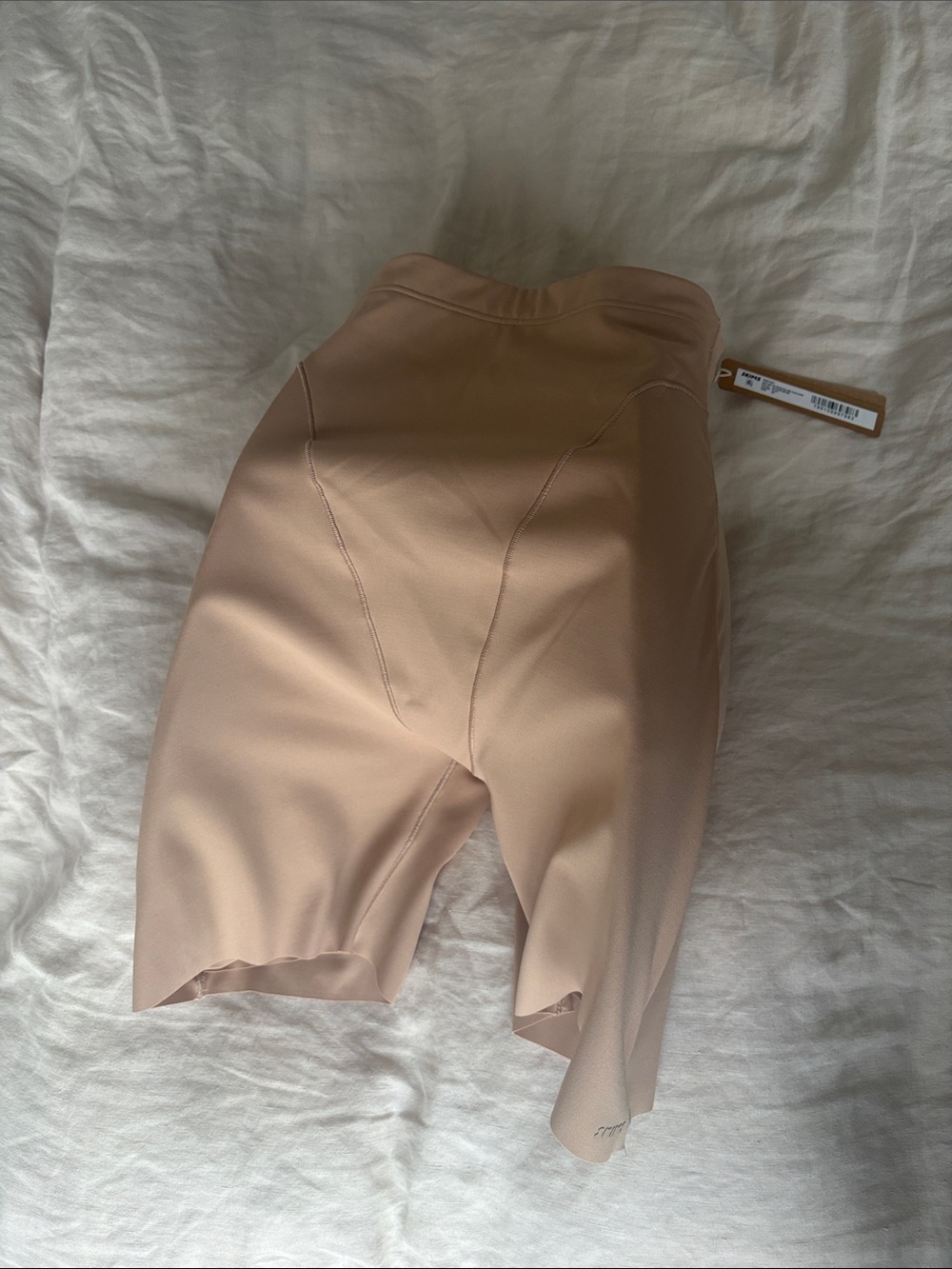 SKIMS Sculpting High-Waist Short in Light Nude